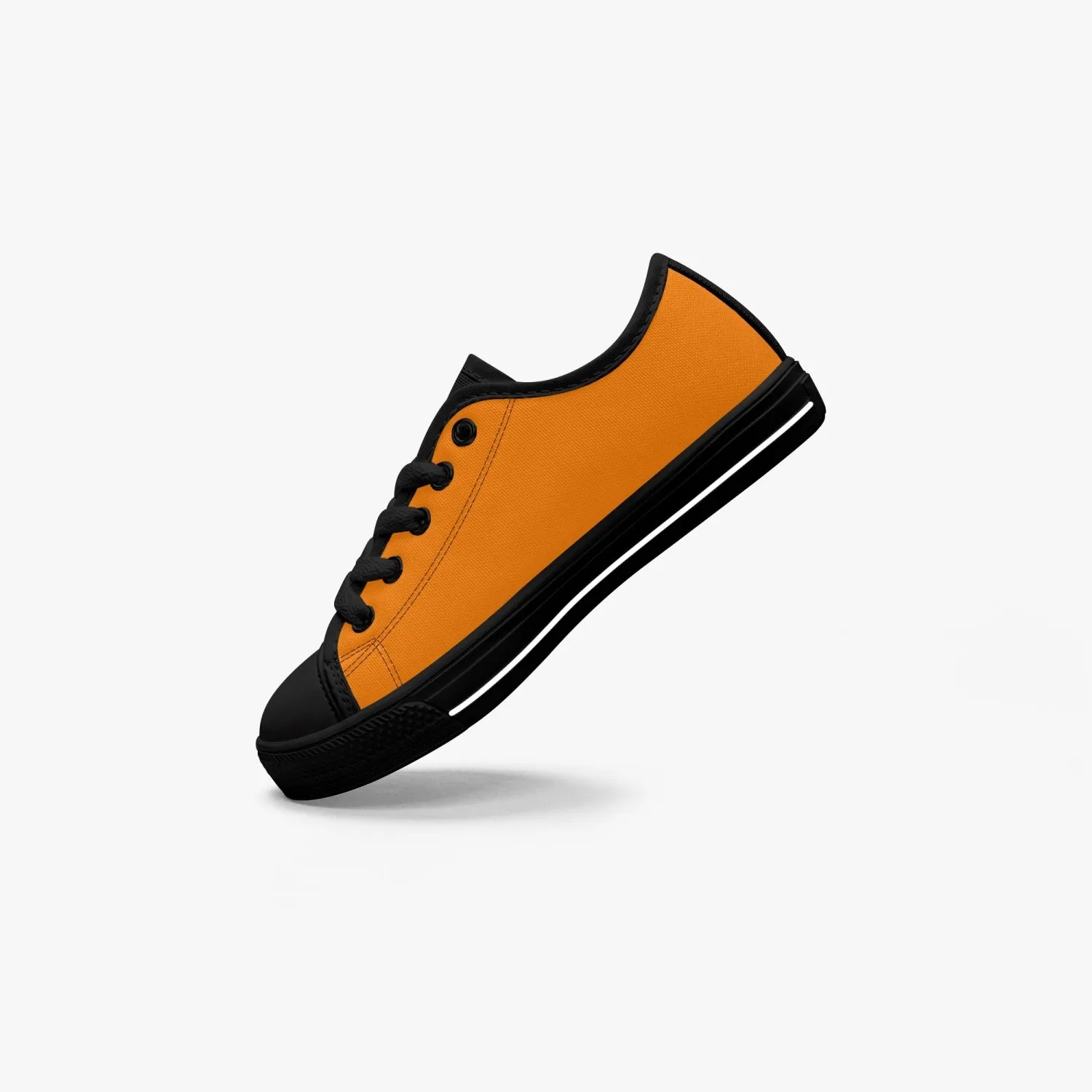 421.Kid’s Low-Top Canvas Shoes-Black