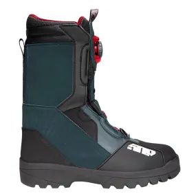 509 Raid Single Boa Snowmobile Boots Sharkskin Blue