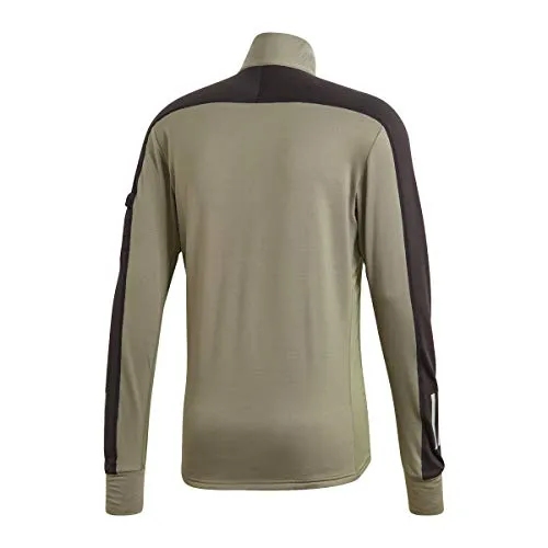 Adidas Mens Warm 1/2 Zip Sweatshirt