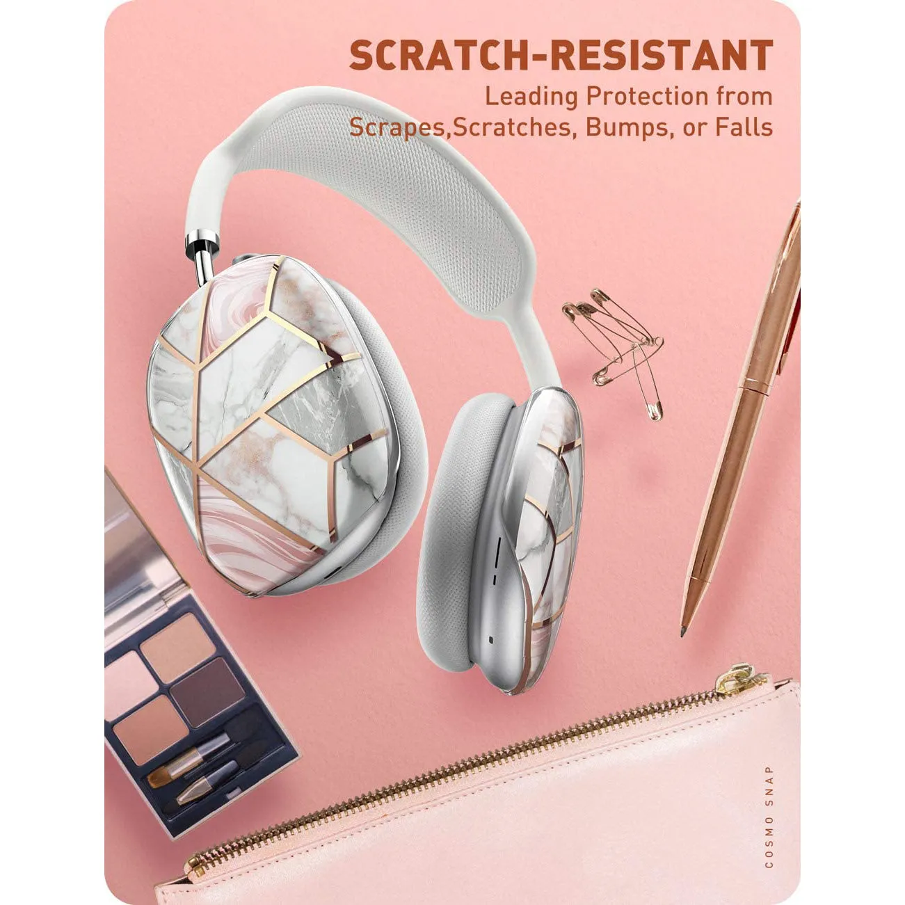 AirPods Max Cosmo Case - Marble Pink