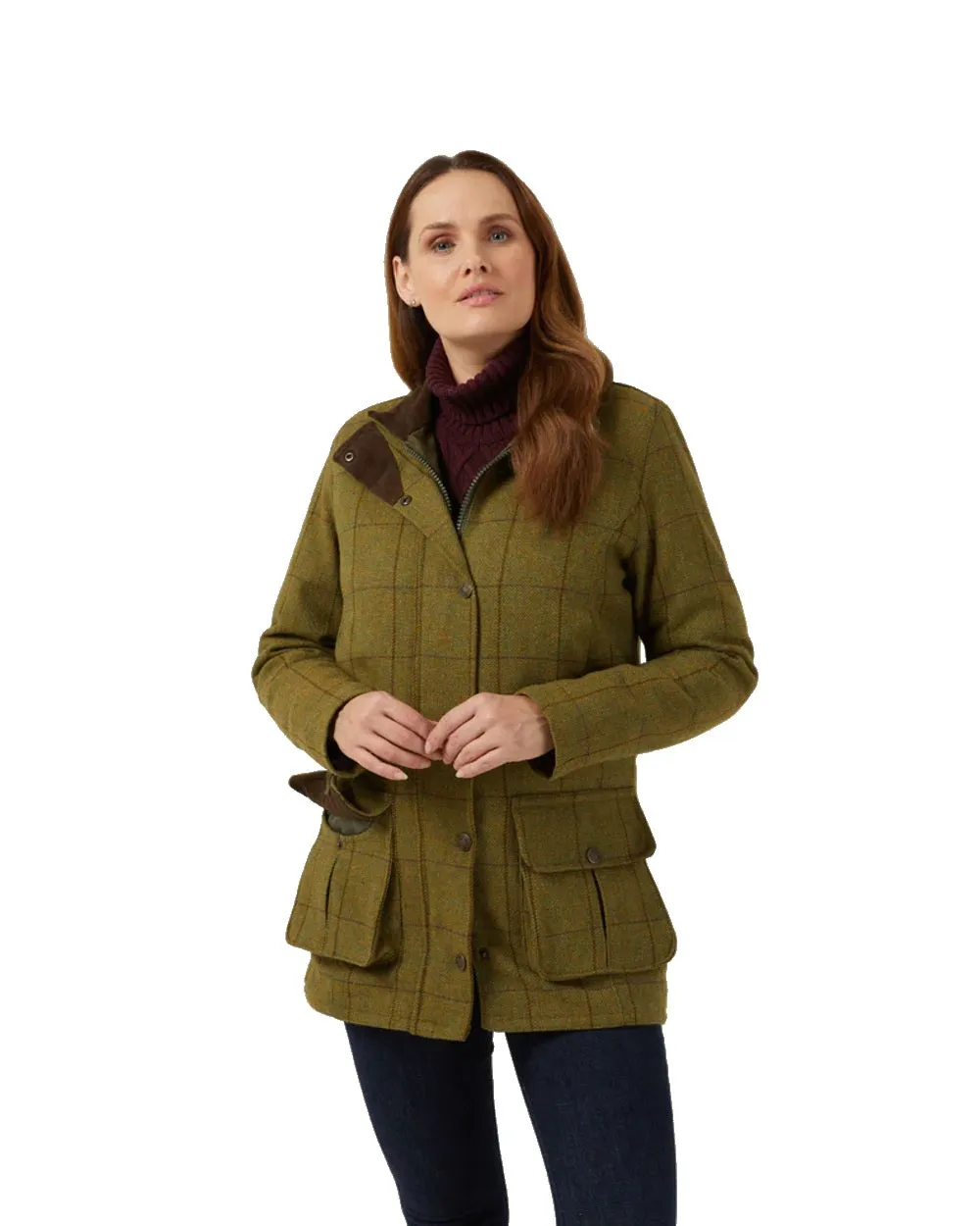 Alan Paine Rutland Ladies Waterproof Tweed Jacket