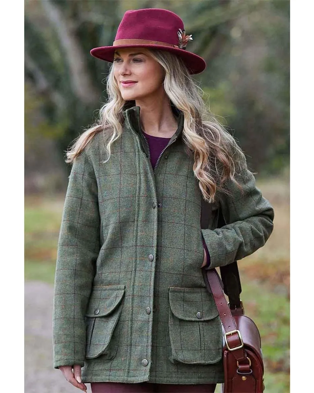 Alan Paine Rutland Ladies Waterproof Tweed Jacket