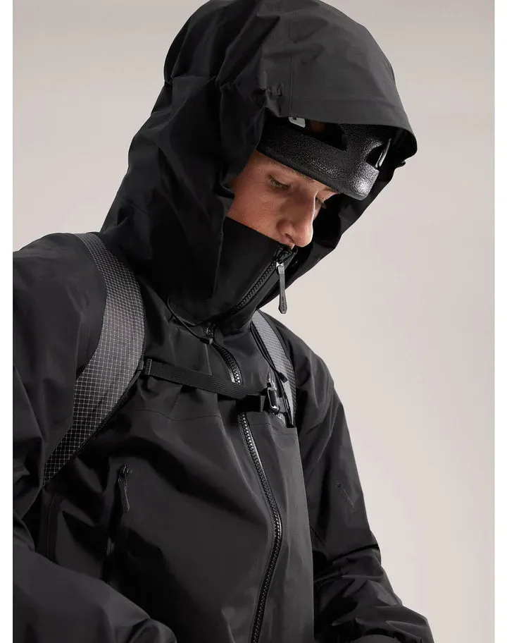 ArcTeryx Beta AR Mens Hooded Jacket - Black