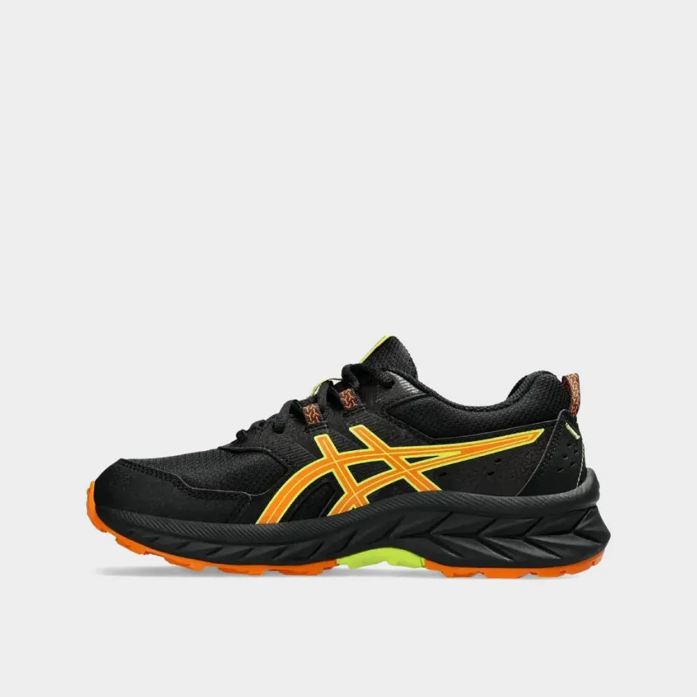 Asics Youth PrE-Venture 9 Gs Trail Running Black/orange _ 173924 _ Black