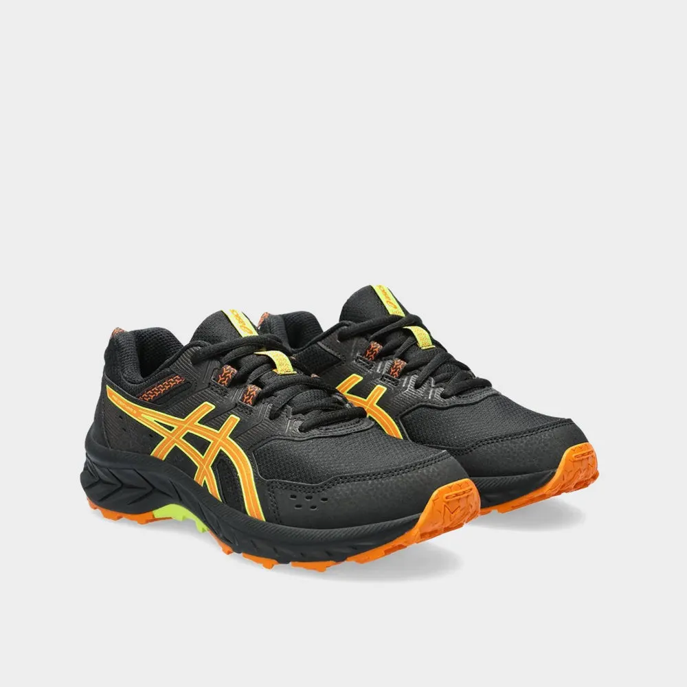 Asics Youth PrE-Venture 9 Gs Trail Running Black/orange _ 173924 _ Black