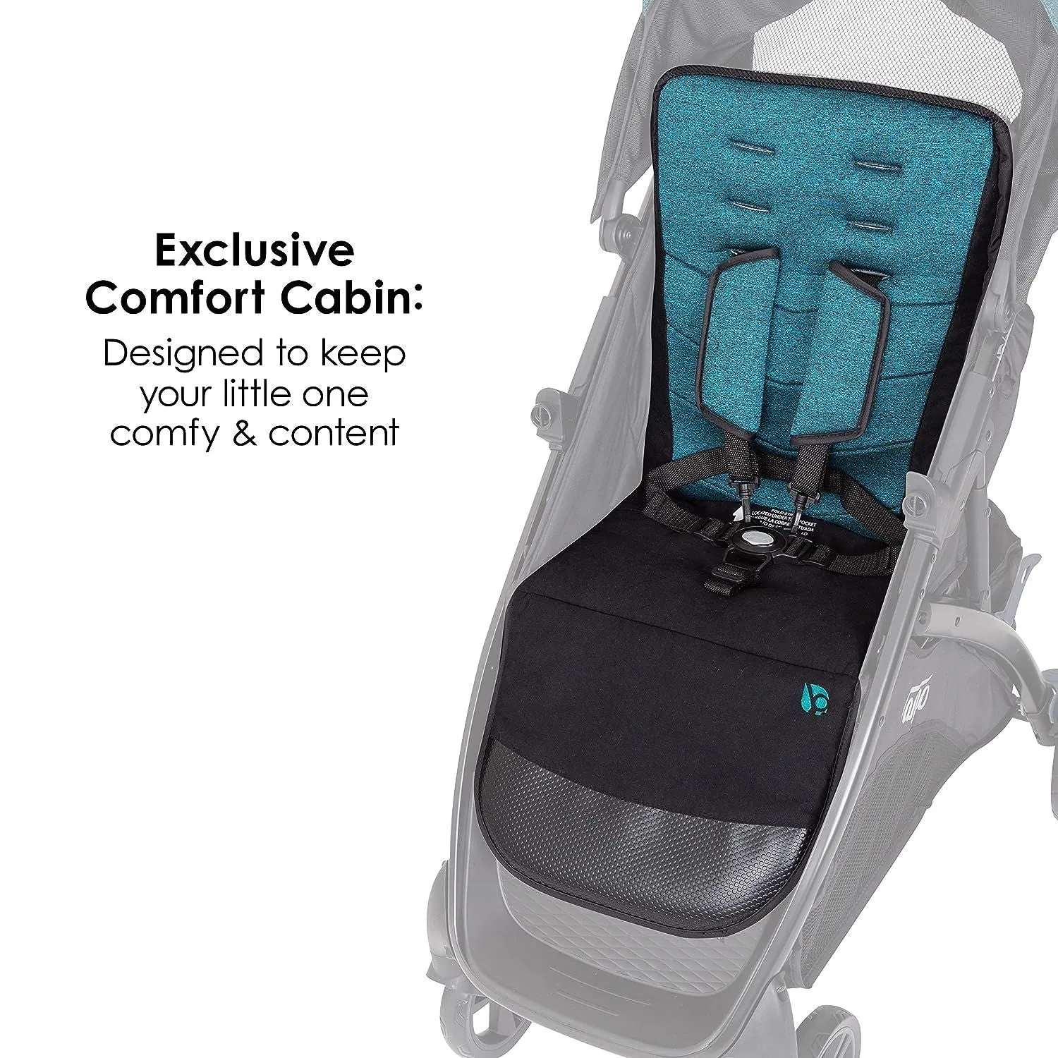 Baby Trend Tango Lightweight Infant Car Seat Stroller Travel System, Veridian