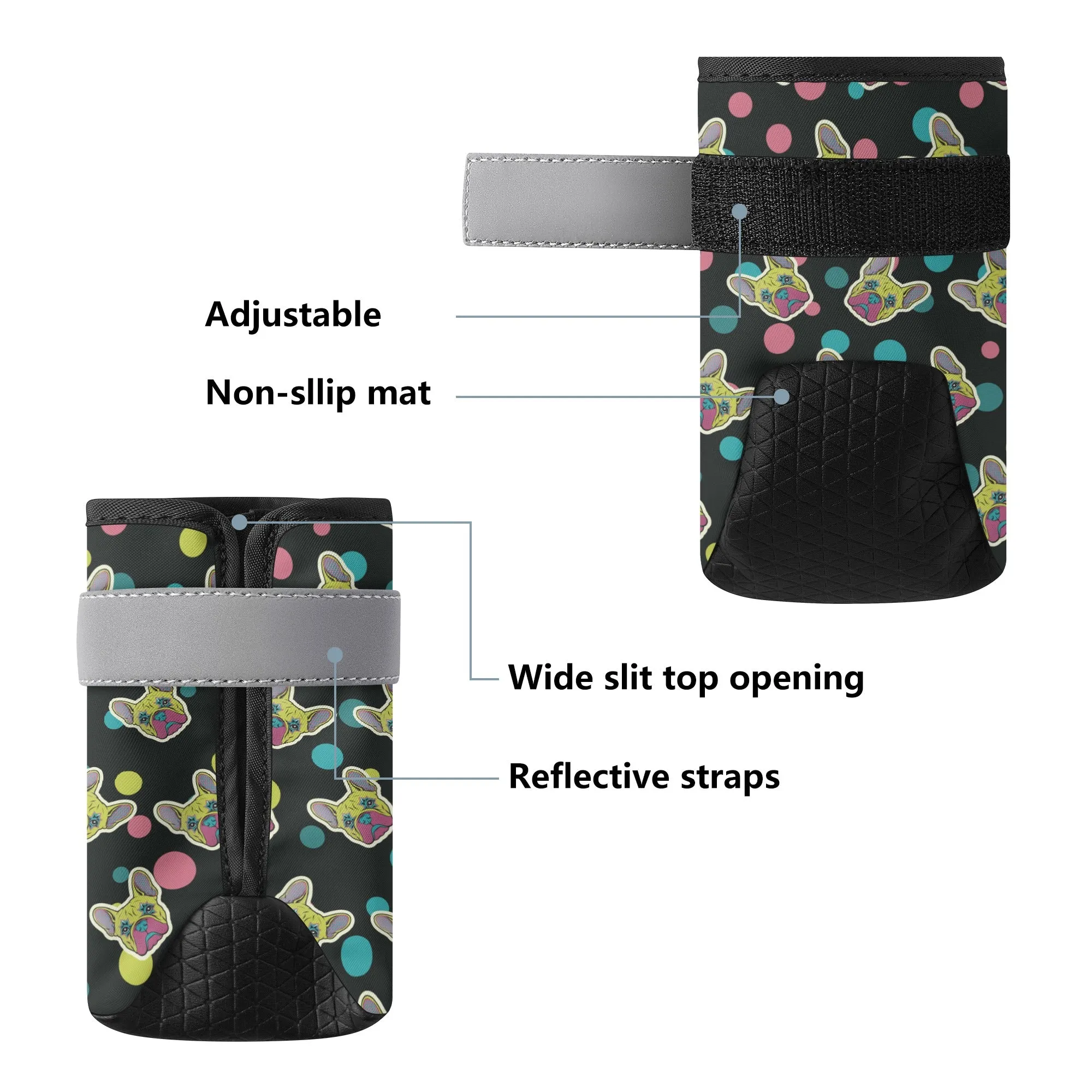 Benny - Premium Dog Socks & Boots for French Bulldogs