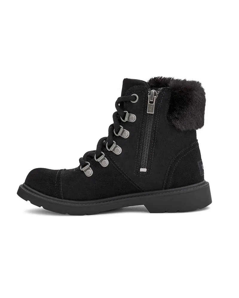Black Azell Hiker Weather Boots