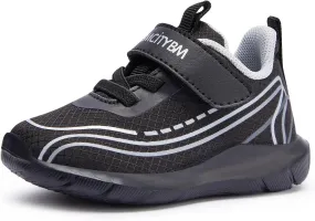 BMCiTYBM Toddler Shoes Boys Girls Walking Sneakers Running Athletic Sports Tennis Shoes