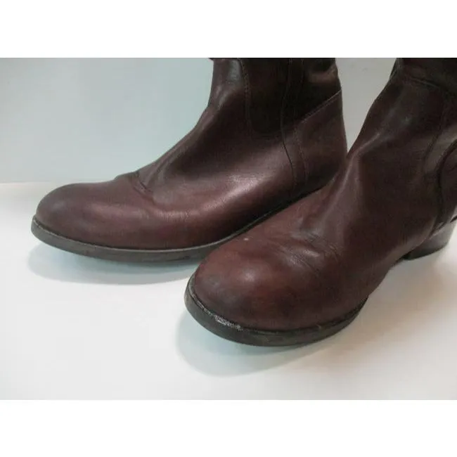 Brown Pia Topeka Equestrian Riding Bootsbooties Size Us