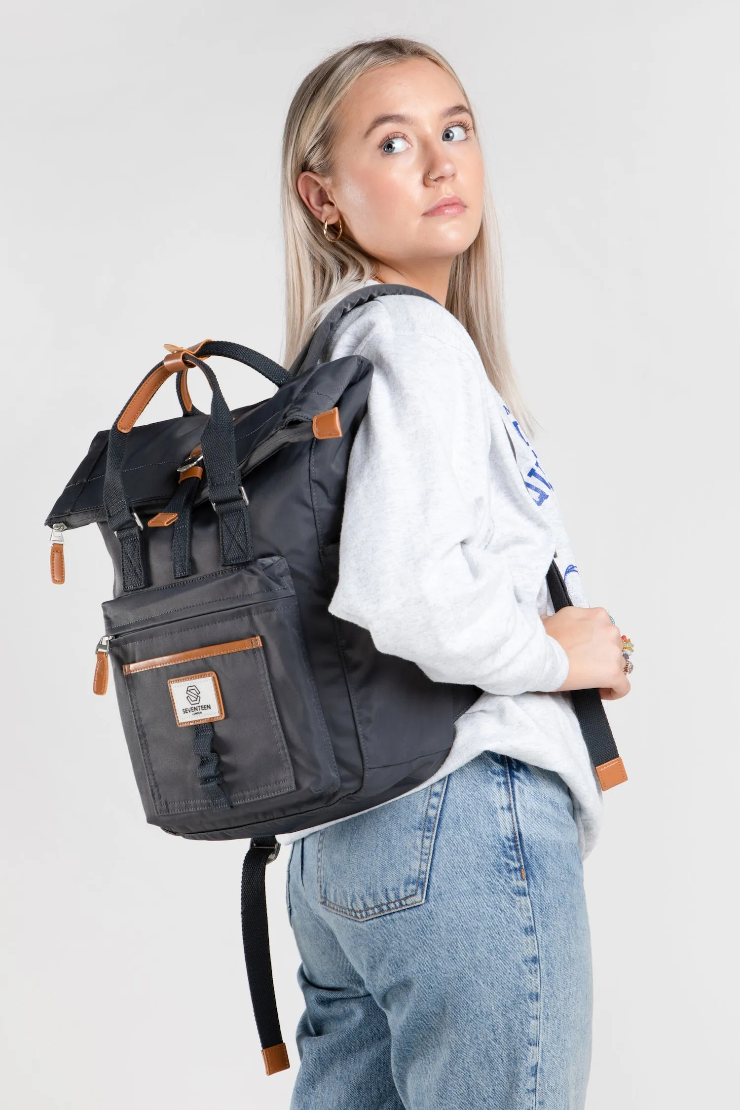 Canary Wharf Backpack - Dark Grey