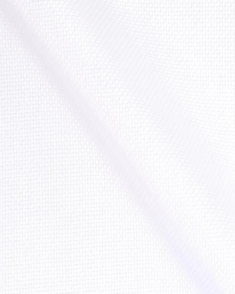 Canclini Dandy 80 White Textured Shirt 2640.w16130.0101.bco