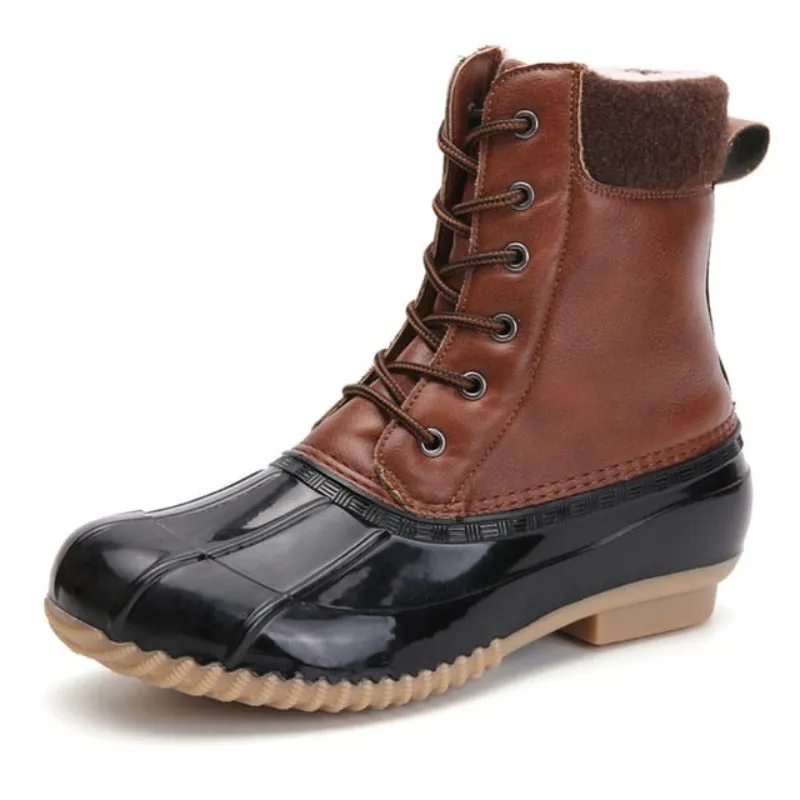 Cuzcare Women Orthopedic Shoes Mid-calf Waterproof Snow Boots
