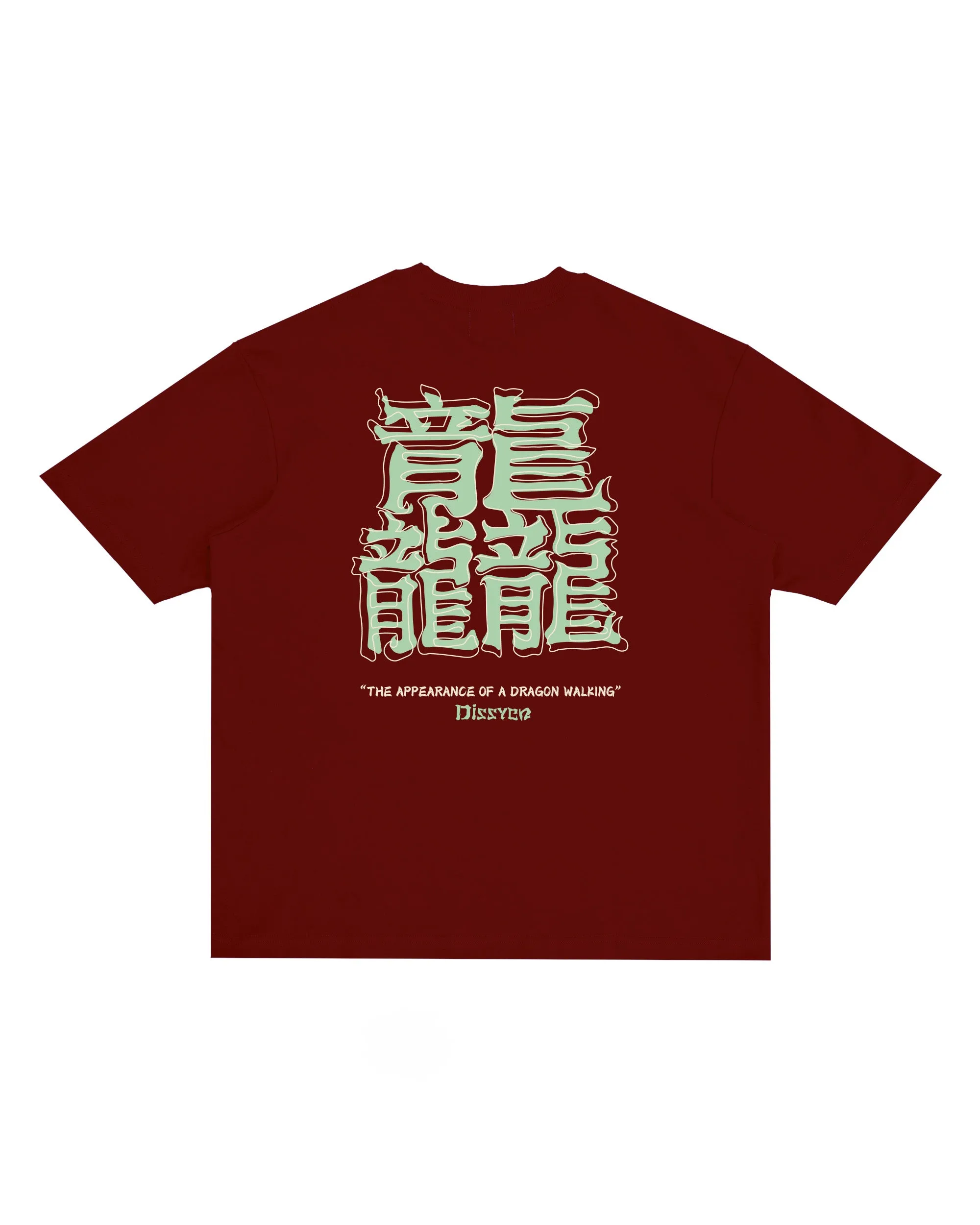 DRAGON WALKING TEE (RED)