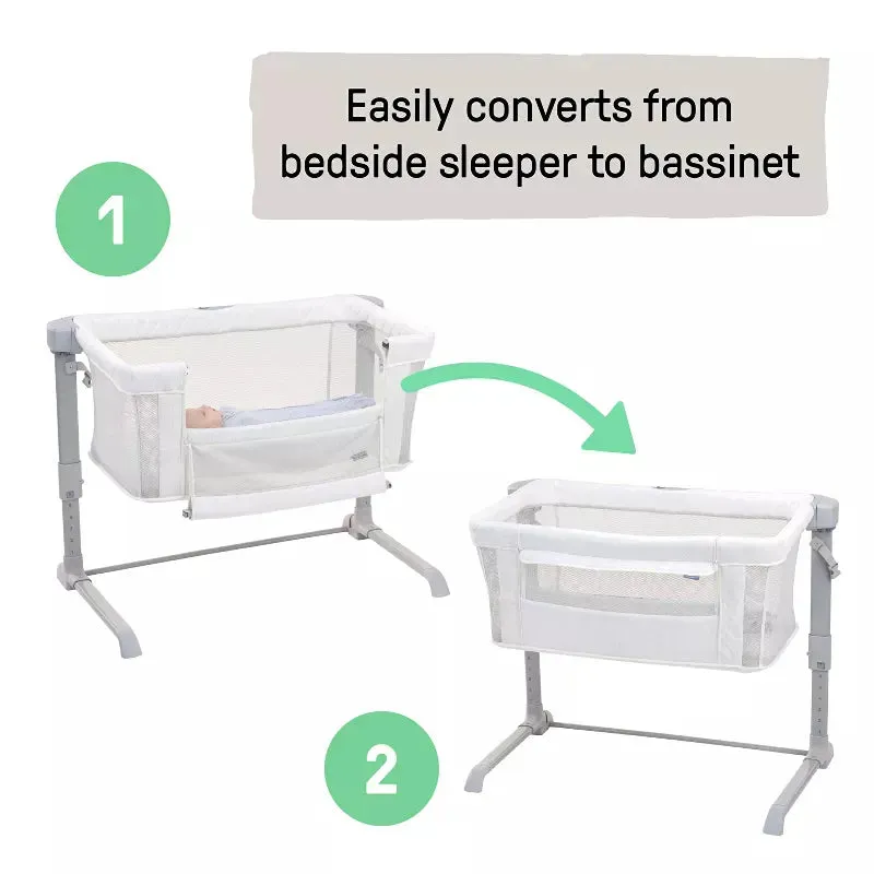 DreamSecure 2-in-1 Co-Sleeping Bassinet - 0-5 Months - Cream