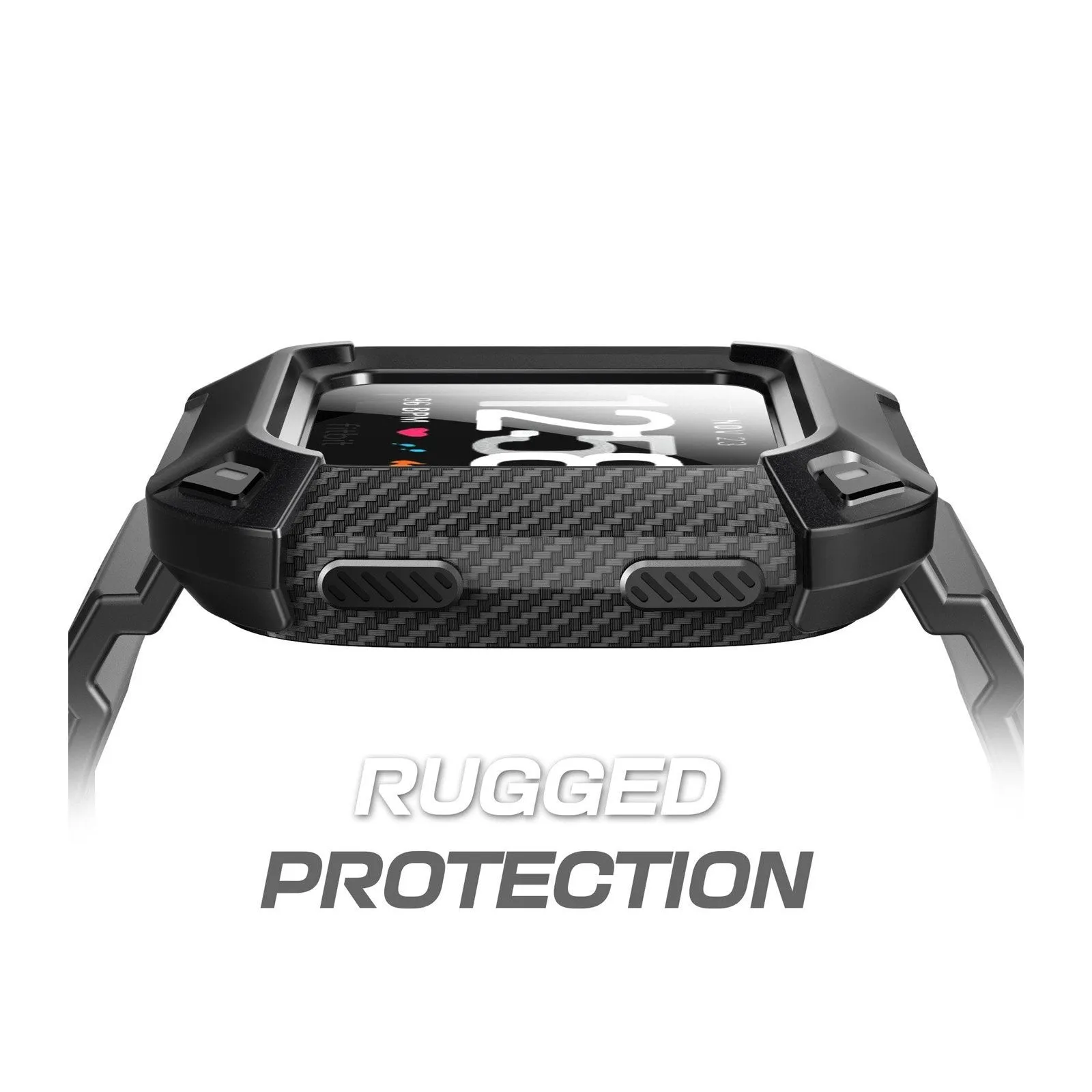 Fitbit Versa Unicorn Beetle Pro Wristband Case-Black