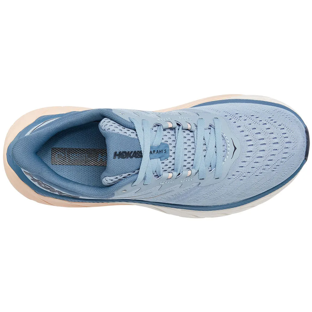 Hoka Arahi 5 Blue Fog Sneaker (Women's)
