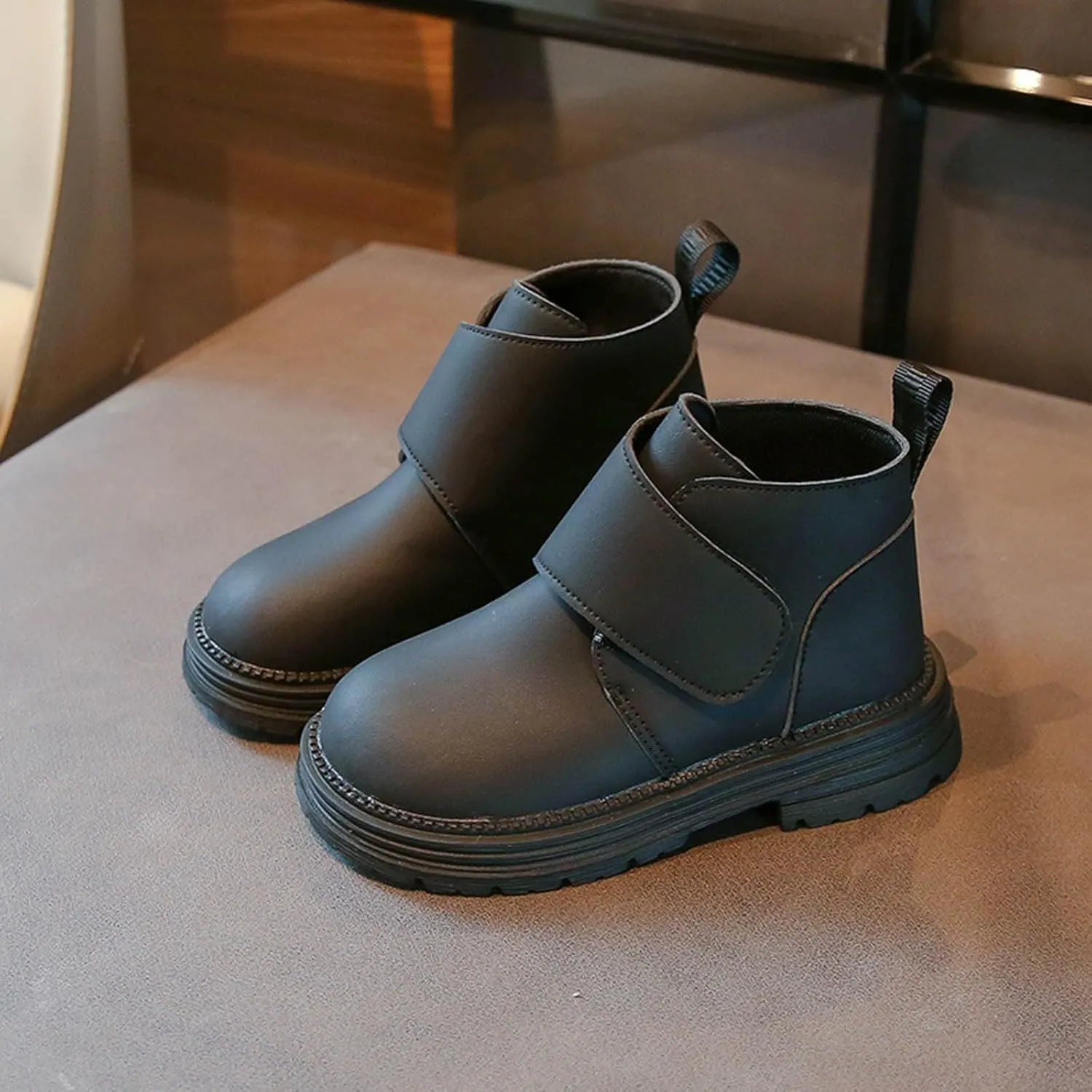 Infant Toddler Kids Winter Ankle Boot Solid Classic Water Proof Rubber Soft Sole Anti Winter Boots Sizes11 Cowboy Boots