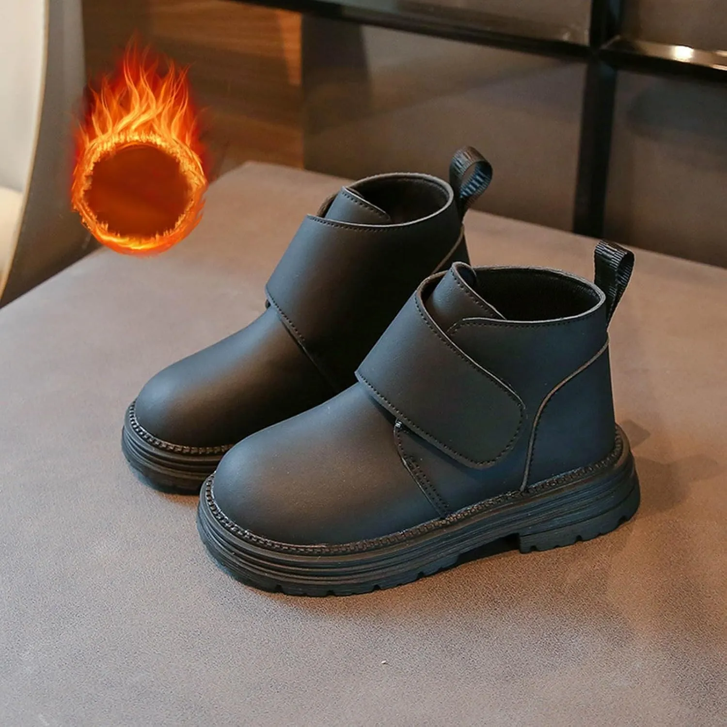 Infant Toddler Kids Winter Ankle Boot Solid Classic Water Proof Rubber Soft Sole Anti Winter Boots Sizes11 Cowboy Boots