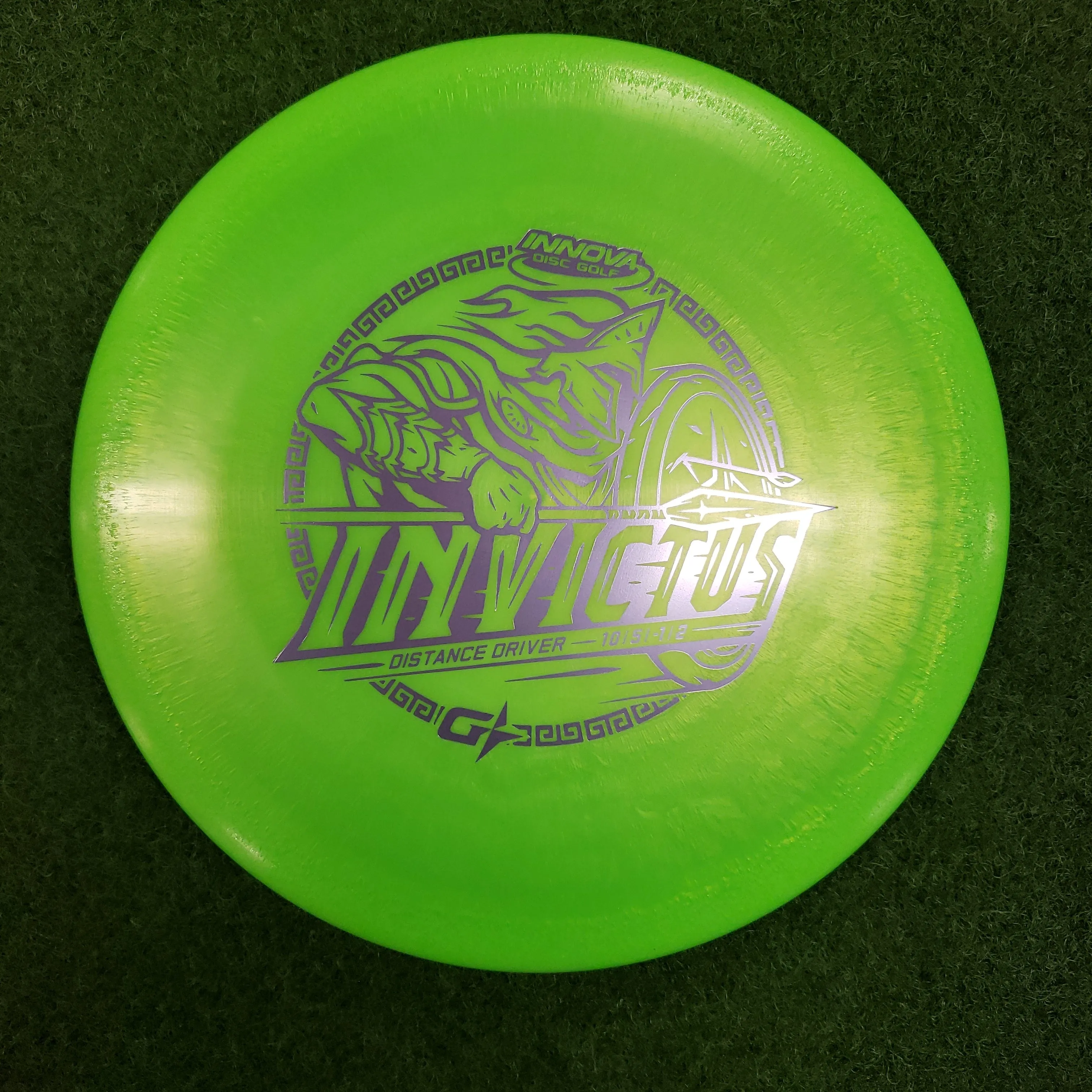 Innova Invictus Disc Golf Driver [Speed 10, Glide 4, Turn 0, Fade 3]
