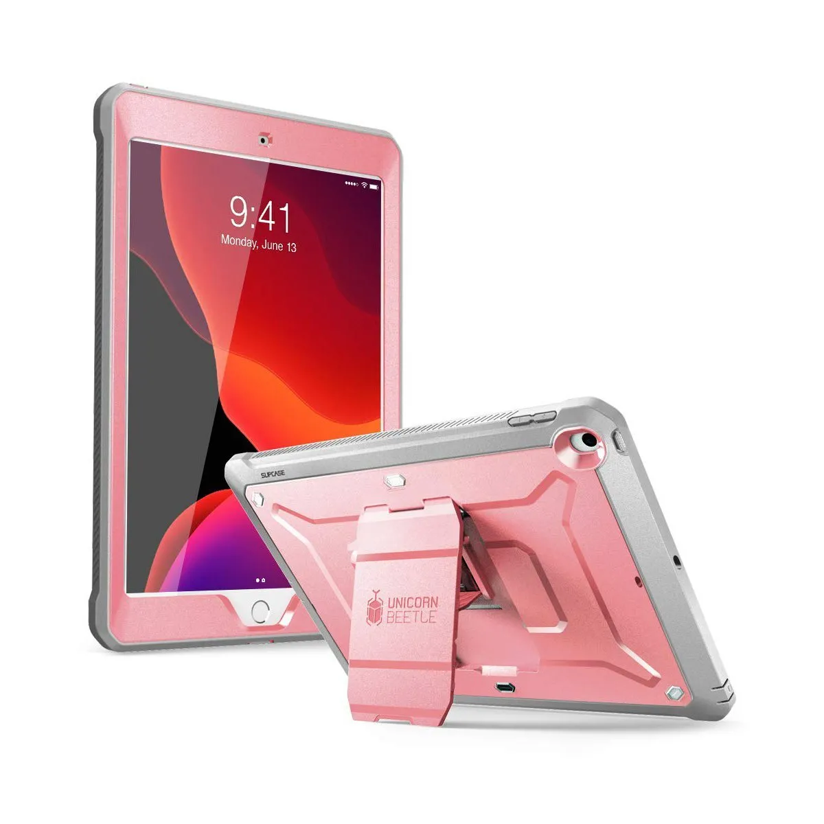 iPad 10.2 inch Unicorn Beetle PRO Rugged Case-Rose Gold