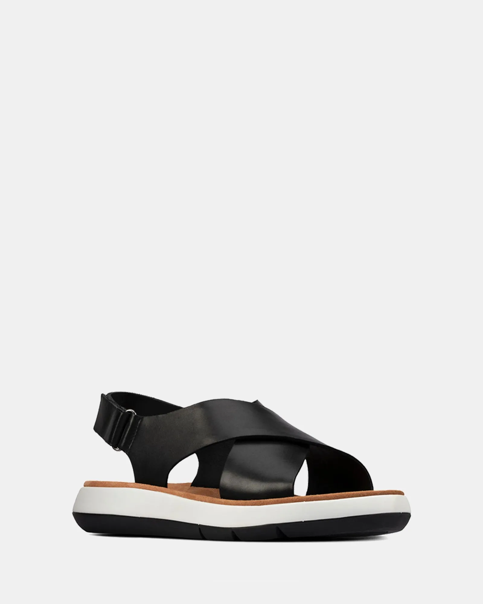 Jemsa Cross Black Leather