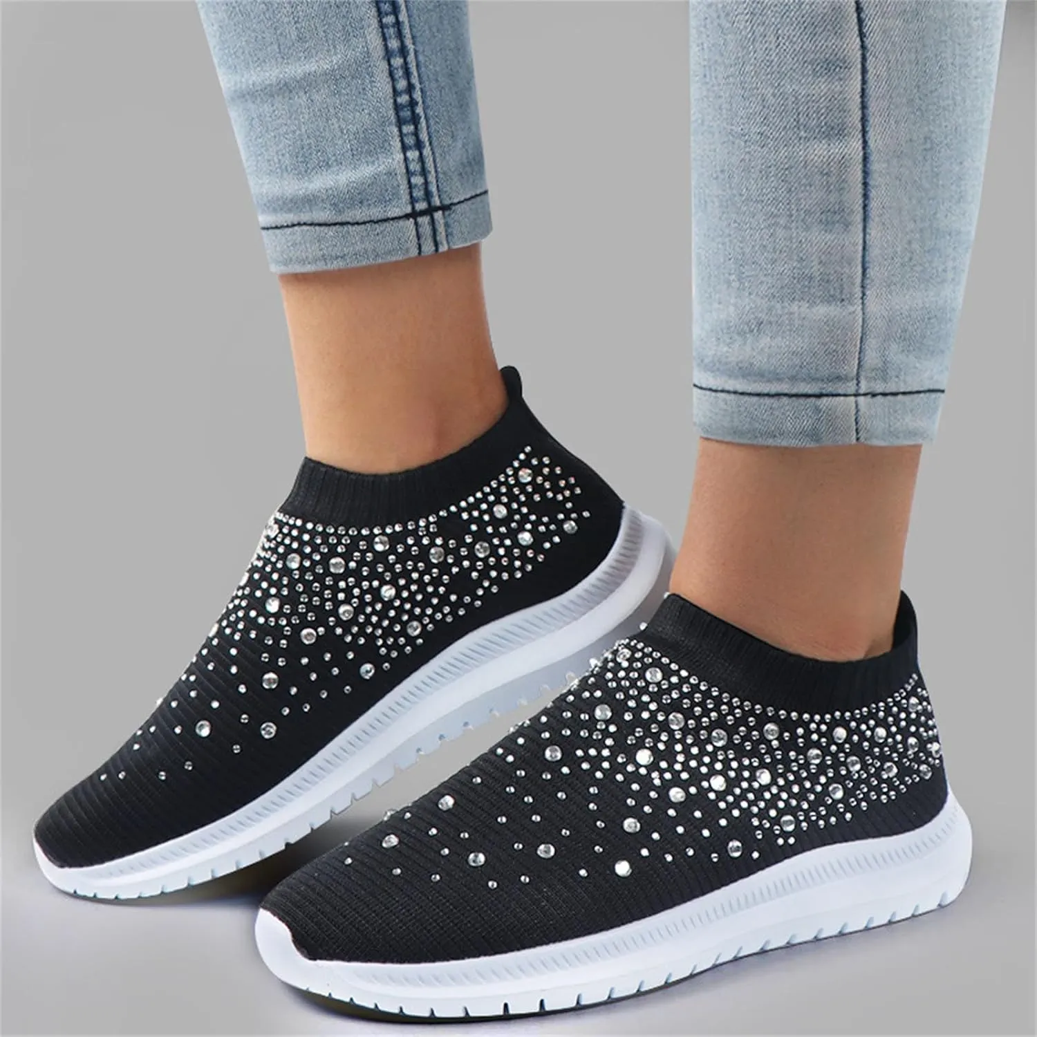 Lausiuoe Sneakers For Women Walking Shoes Comfortable Walking Running Shoes Athletic Non Slip Tennis Fashion Sneaker
