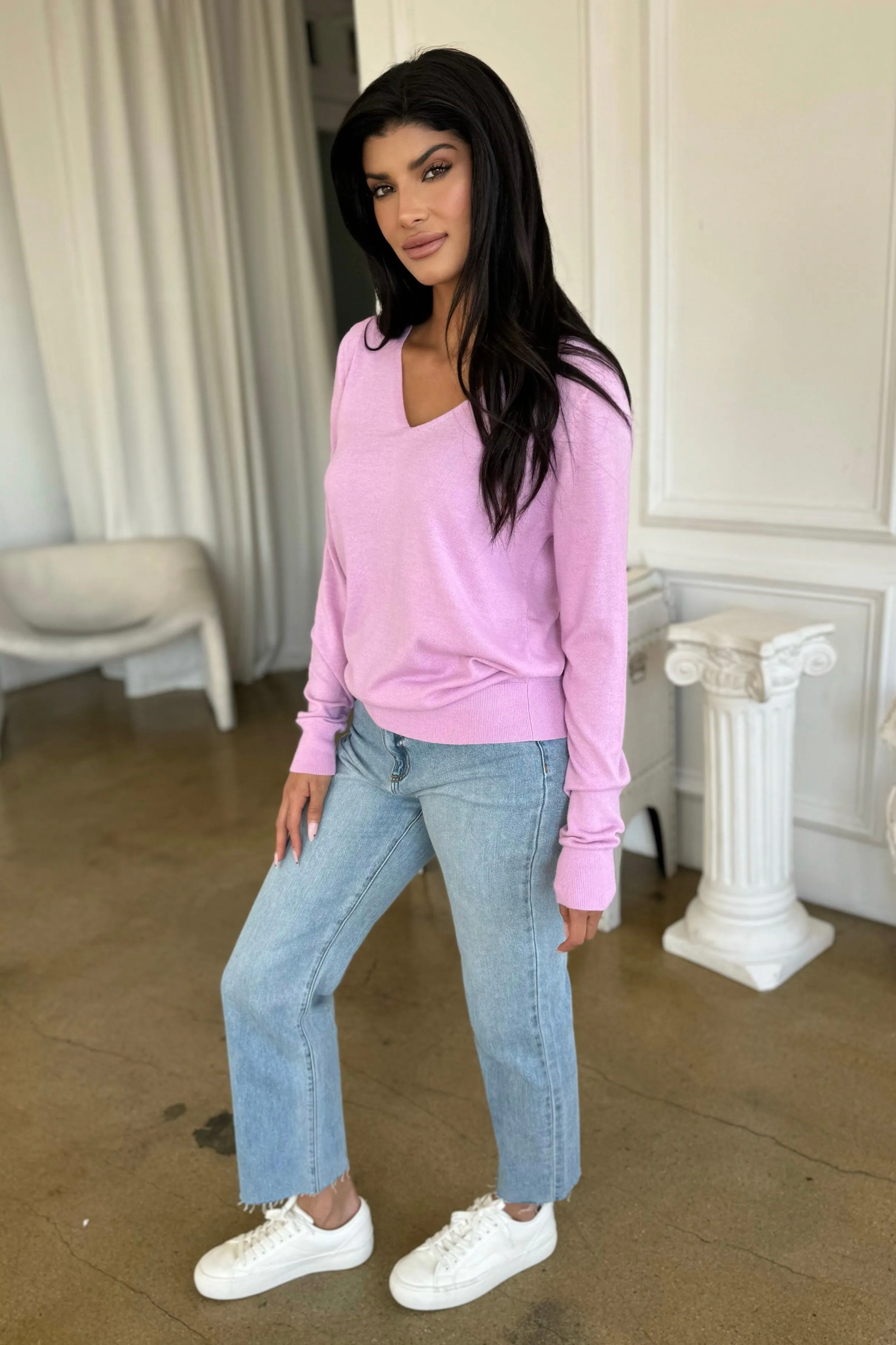 LILAC SWEATER
