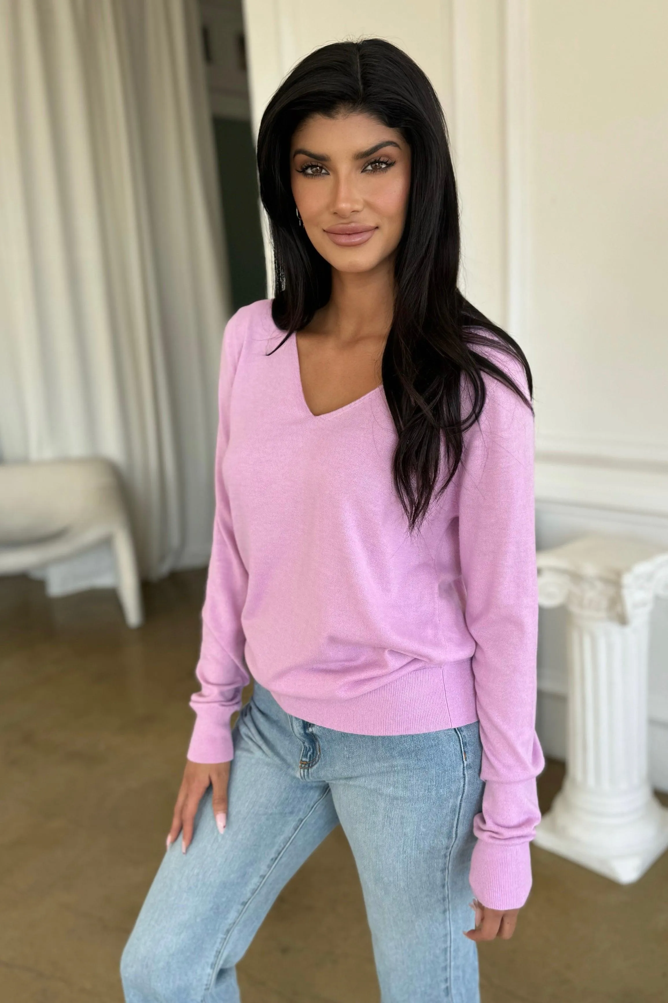 LILAC SWEATER