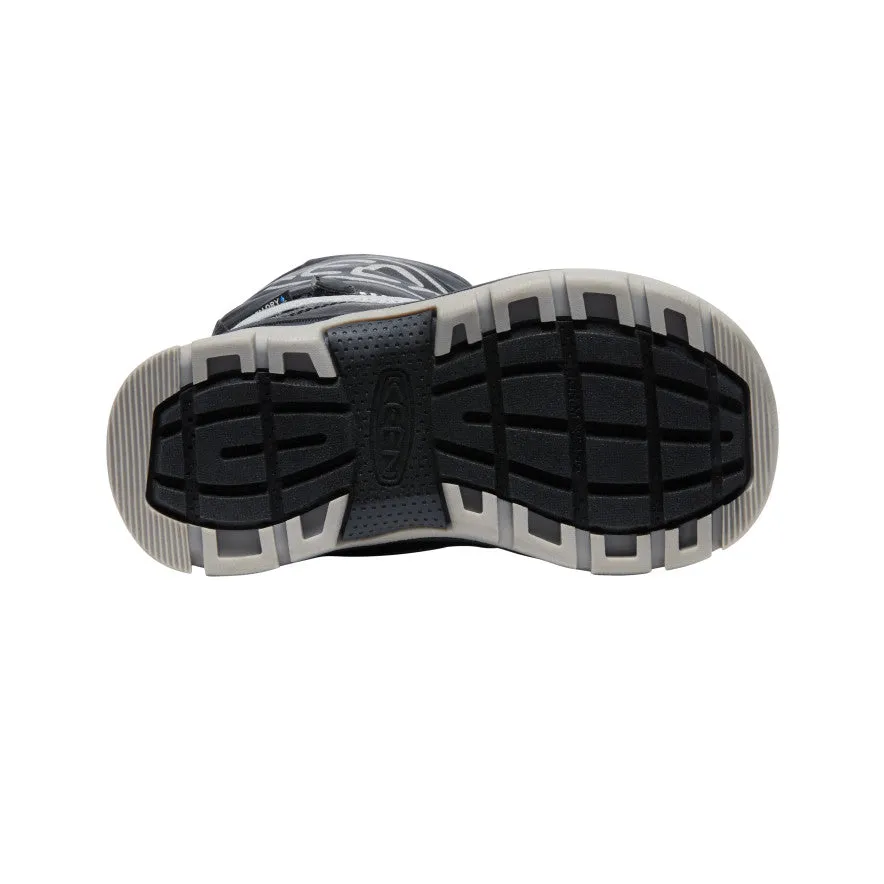 Little Kids' Snow Troll Waterproof Boot  |  Black/Silver