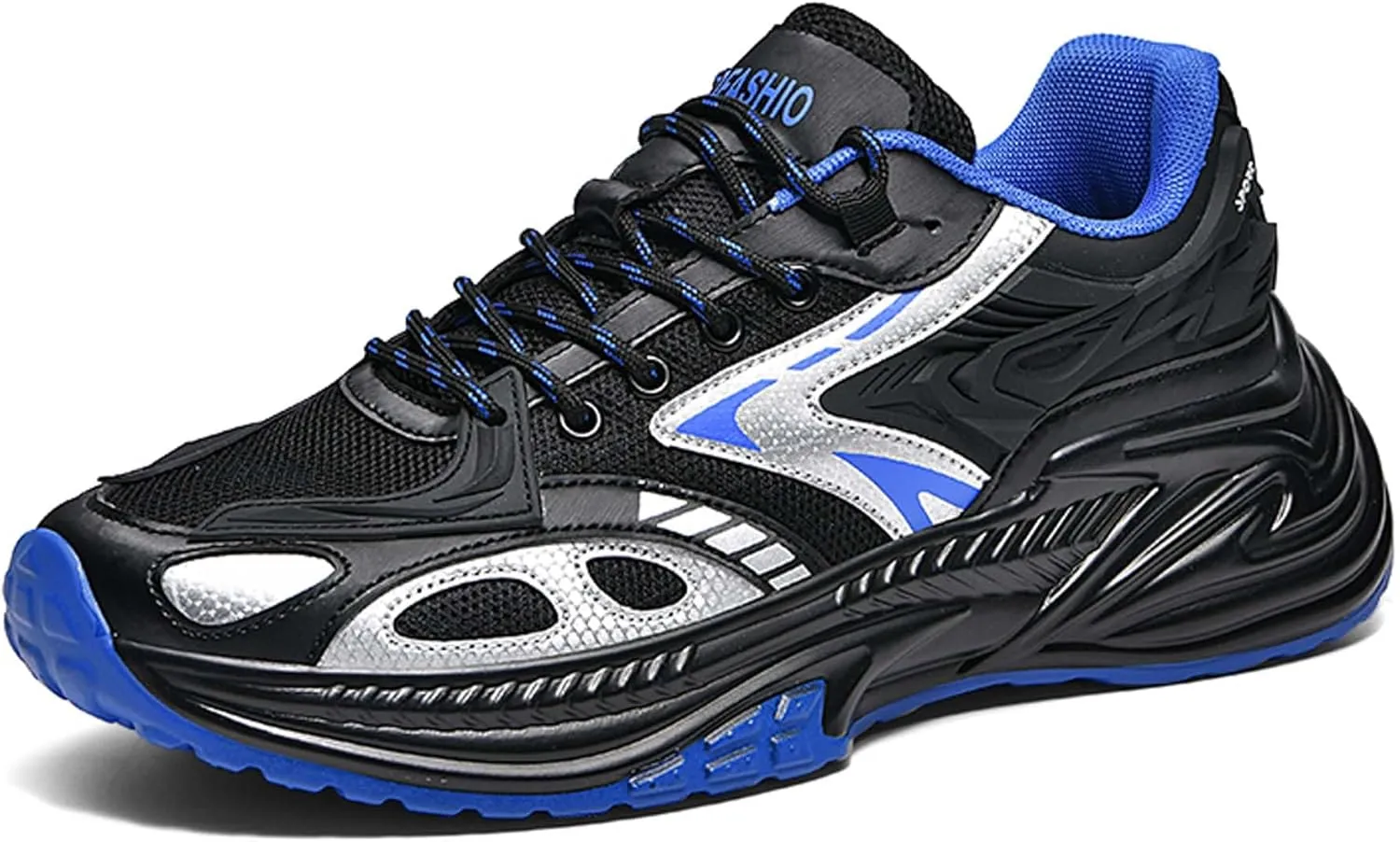 Men's Fashion Sneakers Breathable High Top Casual Walking Shoes Women's Walking Running Shoes Street Trend Thick Bottom Sports Walking Casual Shoes