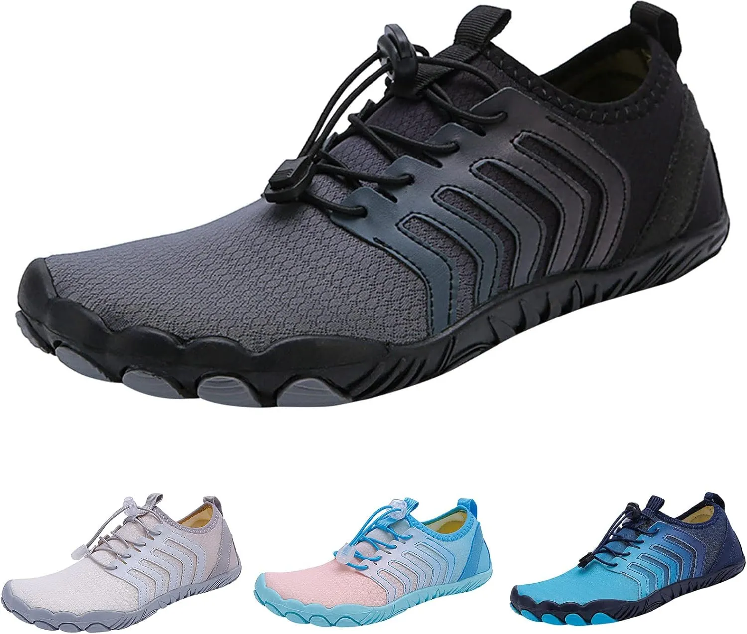Mens Outdoor Beach Shoes Quick Drying Wading Shoes Breathable Non Slip Hiking Shoe Swimming Shoe for Pool Surfing