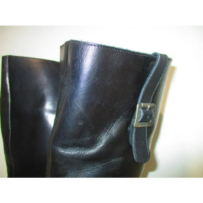 Pajar Black Zipper High Waterproof Pewter Accent Bootsbooties Size Us