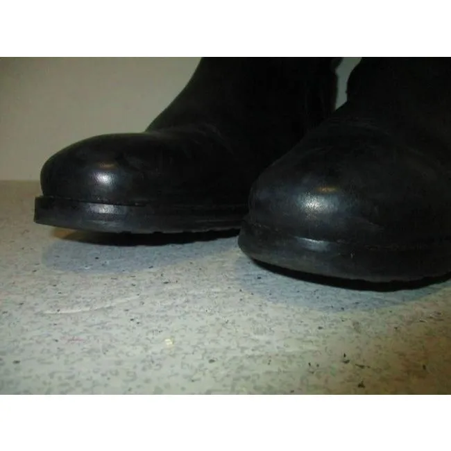 Pajar Black Zipper High Waterproof Pewter Accent Bootsbooties Size Us