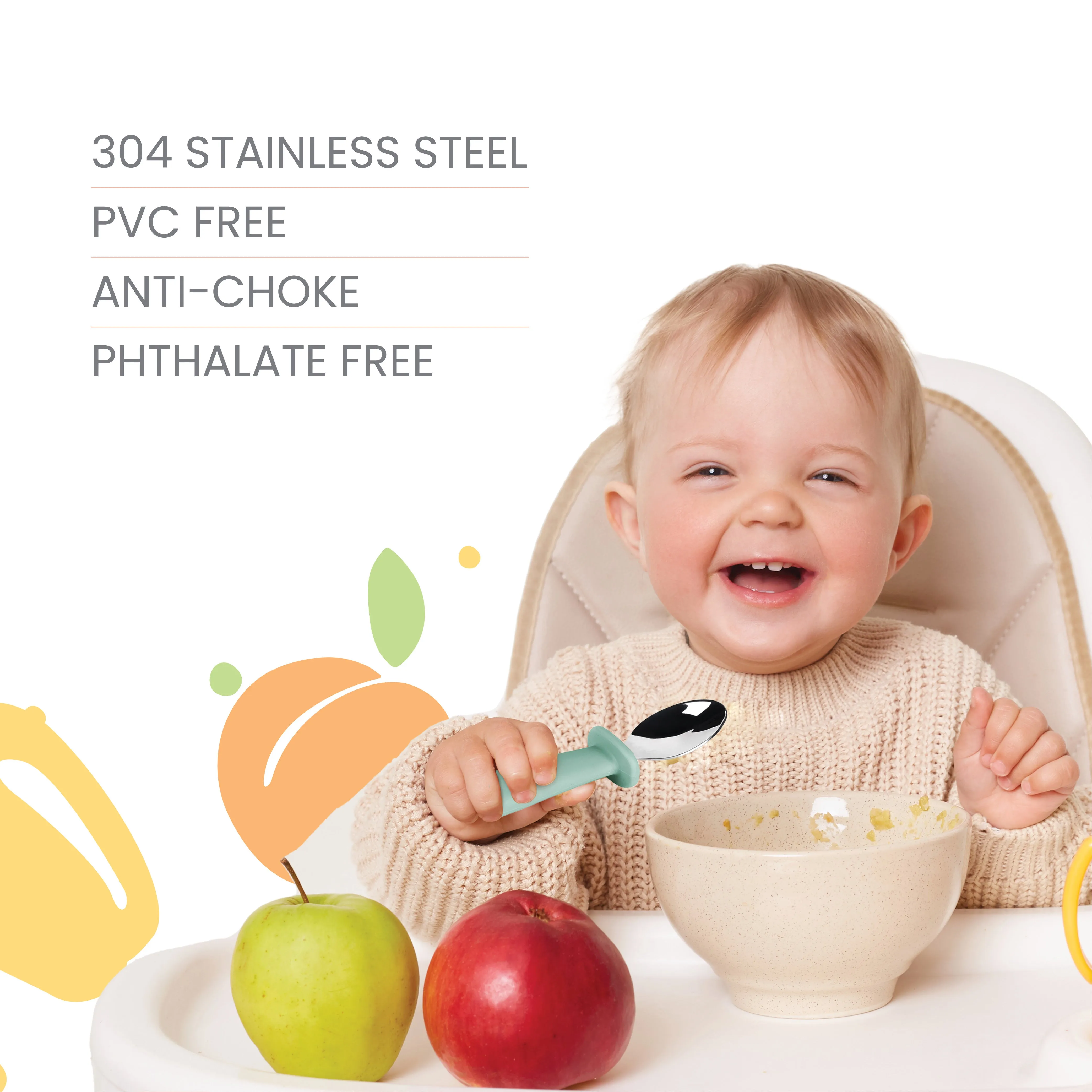 STAINLESS STEEL SPOON & FORK