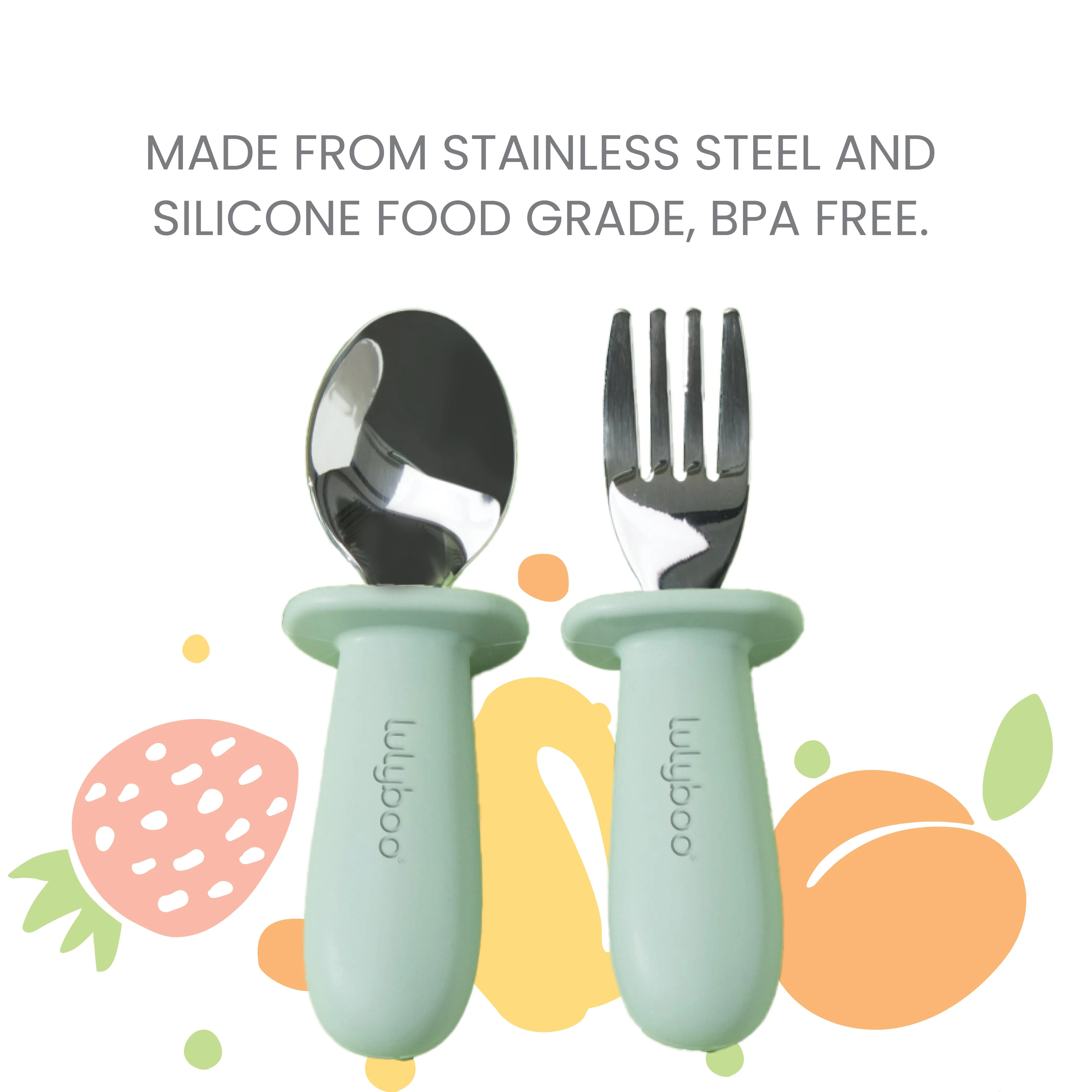 STAINLESS STEEL SPOON & FORK