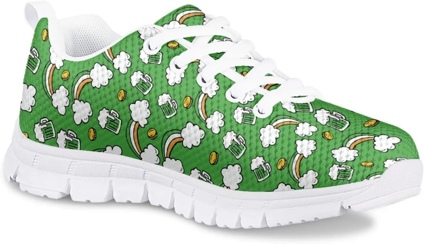 SYtrade Boys Girls Shoes Running/Walking Sports Sneakers White Sole
