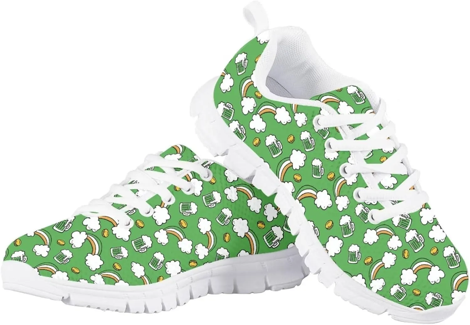 SYtrade Boys Girls Shoes Running/Walking Sports Sneakers White Sole