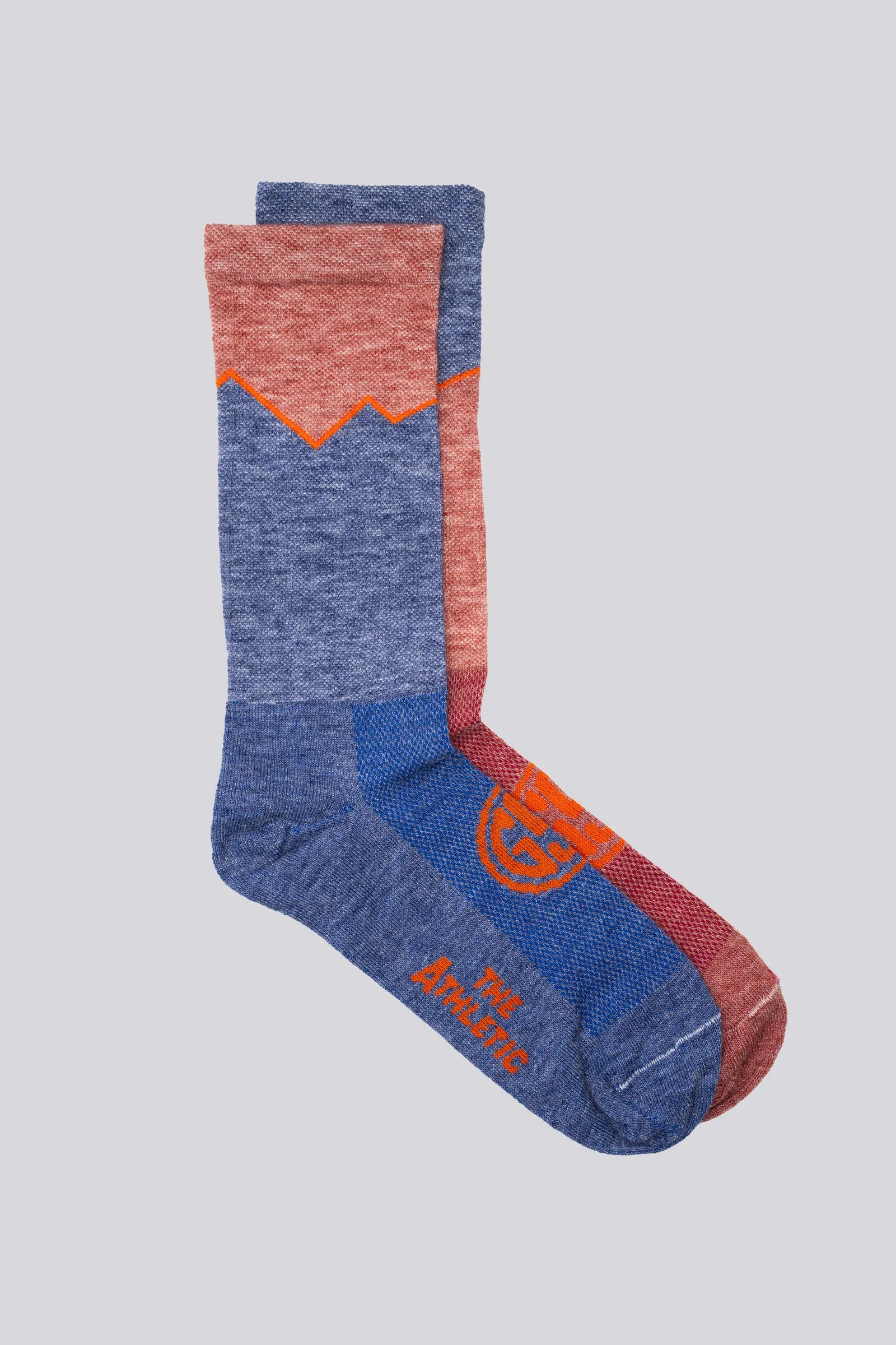 The Athletic x Golden Saddle Cyclery Elevation Lightweight Wool Blend Socks