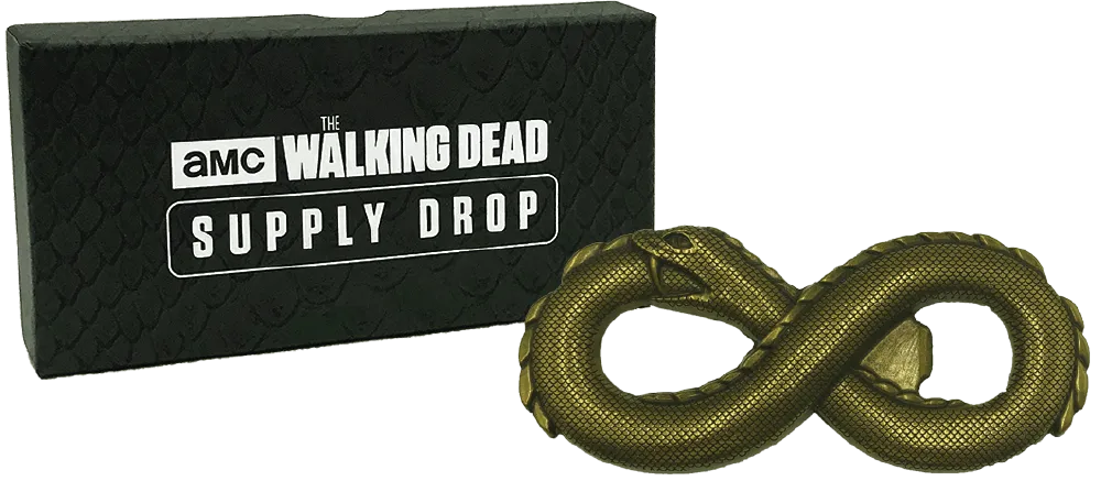 The Walking Dead Alpha Belt Buckle Bottle Opener