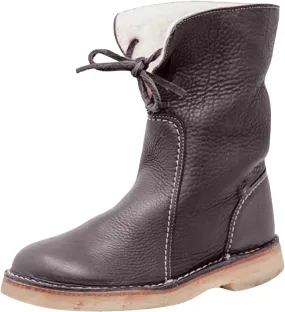 Waterproof Snow Boots for Women, Wide Width Ankle Boots Warm Insulated Faux Fur Lined Waterproof Lace Up Snow Boots Winter Fuzzy Snow Boots Short Ankle Boot with Fur Lined