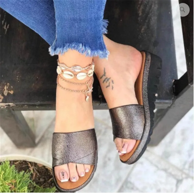 Wedge Heel Women's Sandals