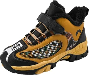 Wide Toe Box Warm Snow Boots Winter Warm Lined Non Slip Lightweight Boots Running Shoes Cold Weather Boots Men