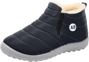Winter Snow Boots for Kids Winter Shoes Infant Boys Girls Booties Faux Fur Lined Girls Boys Barefoot Boots Shoes