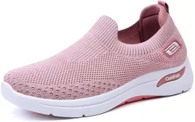 Women's Fashion Slip On Casual Walking Shoes for Sport Trekking Street