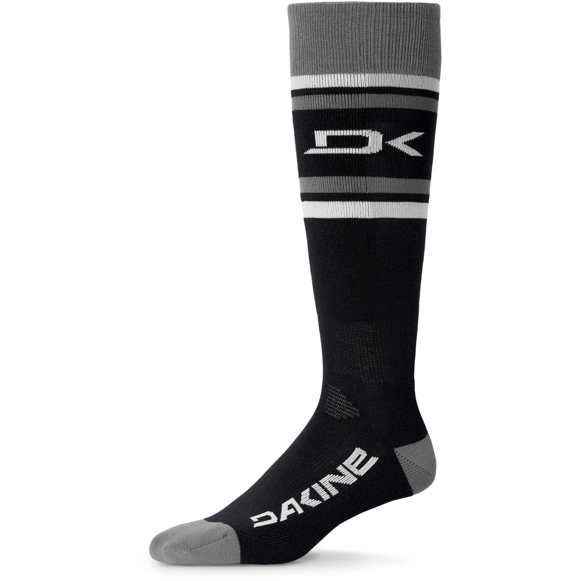 Womens Freeride Sock - Black/Grey