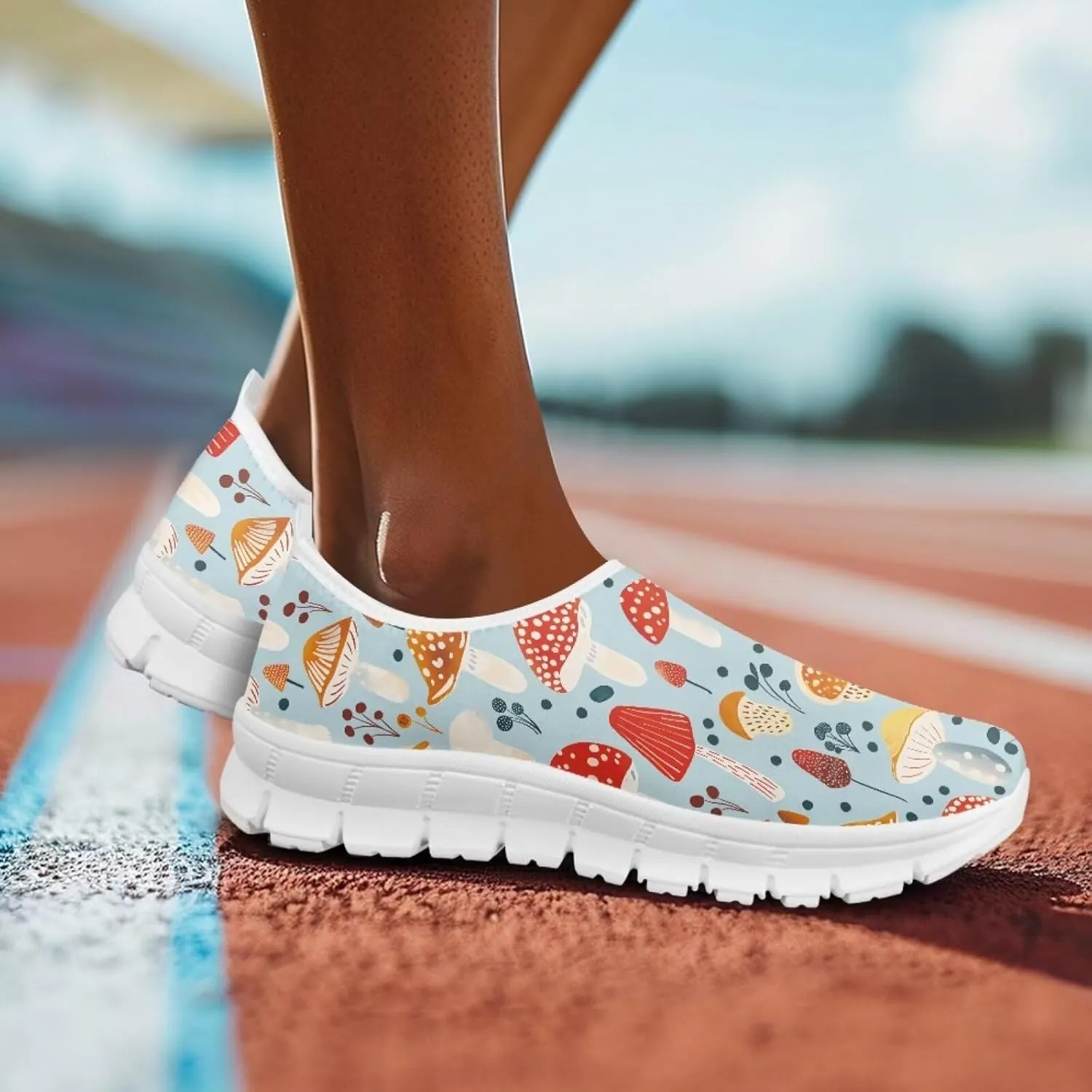 Women's Hummingbird Sneaker Comfortable Slip On Loafers Business Casual Work Shoes Leisure Driving Shoes