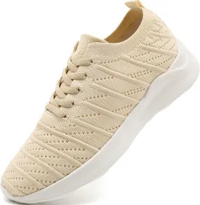 Womens Tennis Slip On Running Shoes Breathable Sneakers Athletic Lightweight Gym Sports Walking Shoes